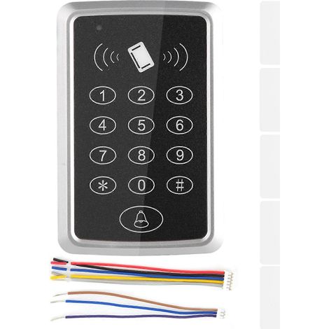 Le système de contrôle d'accès par carte T13 est équipé de 5 cartes RFID. (1/5)