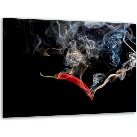Tagliere in vetro 40x30 peperoncino (1/5)
