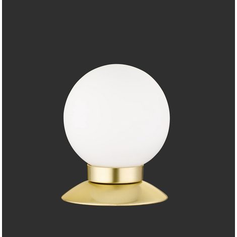 Princess Gold Sobremesa Cristal Esfera Led Ø10 cm Trio Iluminación (1/2)