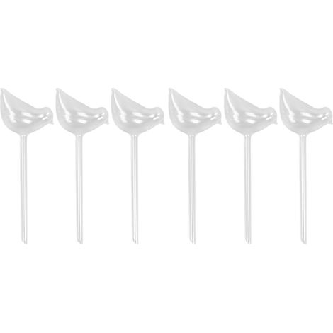 6 Stück Vogelförmige Pflanzenbewässerung, automatisches Formdesign, Bewässerungsgerät für den Innen- und Außenbereich (1/5)