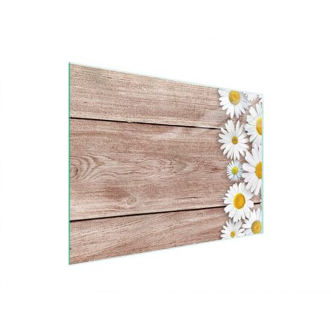 Planche à découper en verre 40x30 bois (1/5)