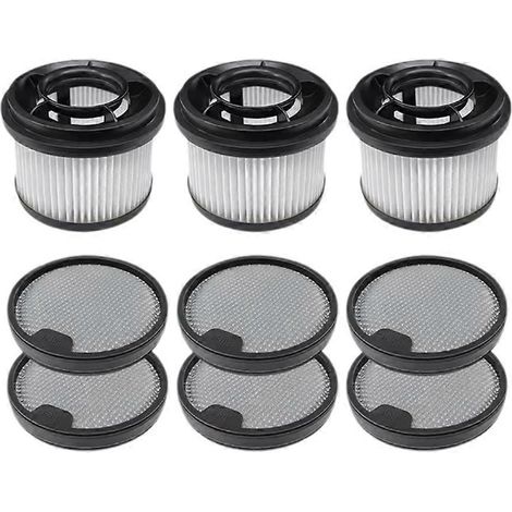 Filtre de 9PCS Aspirateur HEPA Filtre Kit pour Dreame Z10 Station/Z20 Station Aspirateur Spare Pre Filtre Post (1/5)