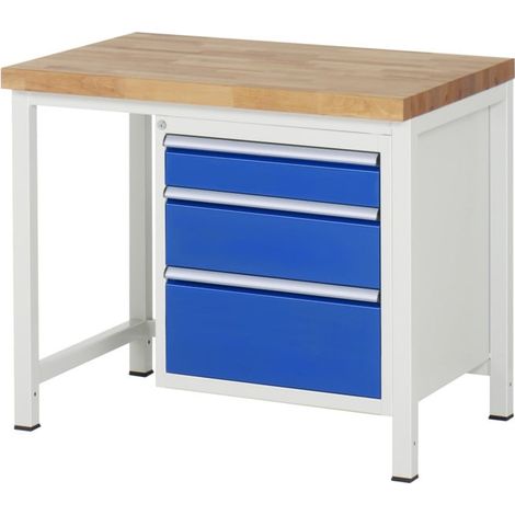 Établi Rau modèle 8159, L 1000 x P 900 x H 840mm (1/5)