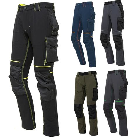Pantaloni da Lavoro UPower Atom Verde L