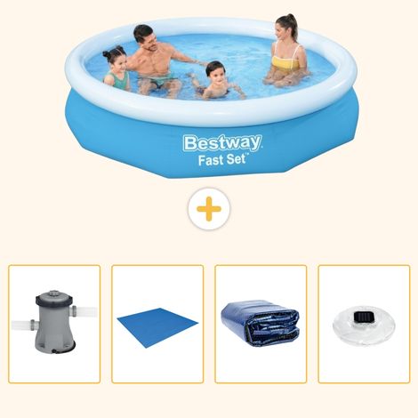Bestway Bestway Fast Set Ronde - 305x66 cm - 5-pièces S272 (1/5)