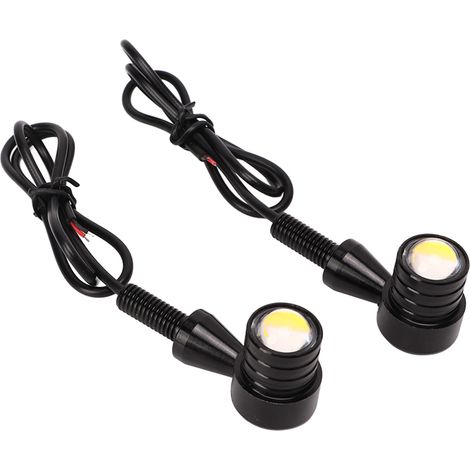 Clignotants avant et arrière à LED, ambre et jaune, 12 V CC, universels pour scooters et motos sportives, type 3 (1/5)