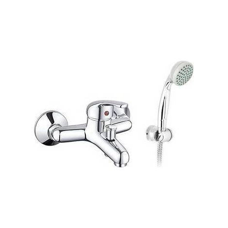 MONOCOMANDO VASCA CON DUPLEX SERIE DELFINA Misura: Cromo