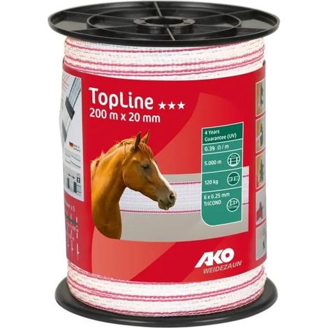 Recinzione elettrica ako topline nastro riflettente 20 mm 200 m