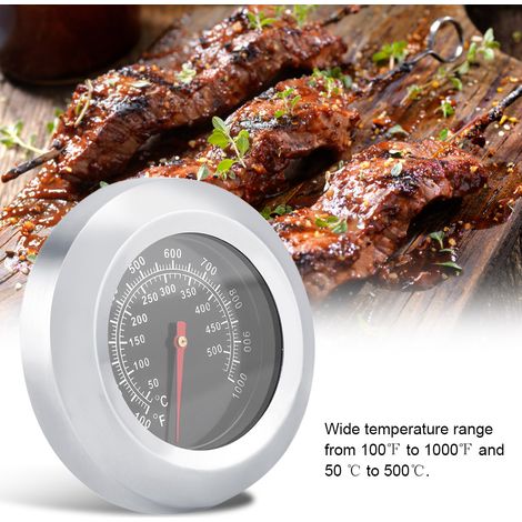 Thermomètre de four en acier inoxydable, jauge de température pour cuisson, pâtisserie et rôtissage, précis et durable (1/5)