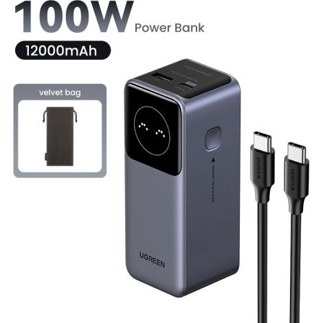 12000mAh 100W Fast Charging Powerbank