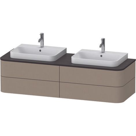 Mueble bajo lavabo consola Duravit Happy D.2 Plus, suspendido, (1/5)
