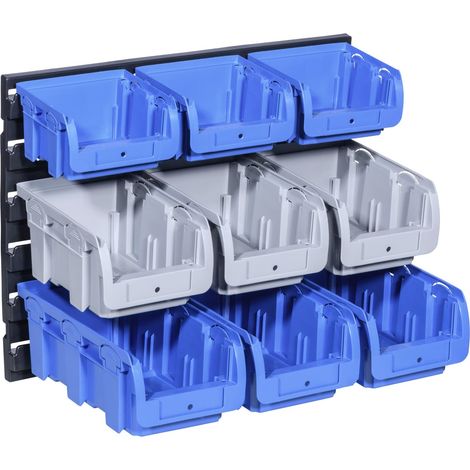 Allit Ordnungssystem StorePlus Set RE 10 teilig Kleinteilemagazin (1/3)