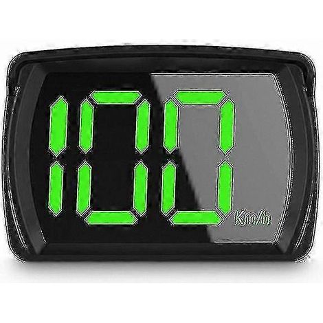 Compteur de vitesse numérique HUD GPS Plug and Play pour voitures, affichage de la vitesse en km/h et mph, accessoires auto, outil de navigation (1/5)