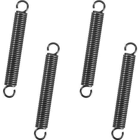 Ressort de Traction 60mm Ressorts de Tension avec Crochets Ressorts en Fil de piano Diamètre du Fil 1,2mm Diamètre Extérieur 8mm Force 4,2KG (1/5)