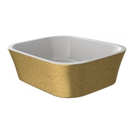 Vasque à poser doré GLAM ASSOS (1/3)