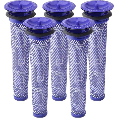 Prefiltro AllSpares (5 unidades) 965661-01 apto para Dyson V6 / V7 / V8 (1/5)