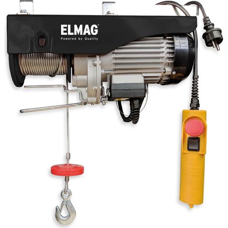 ELMAG Elektroseilwinde ESW 250 125/250 kg inkl. Umlenkrolle (1/2)
