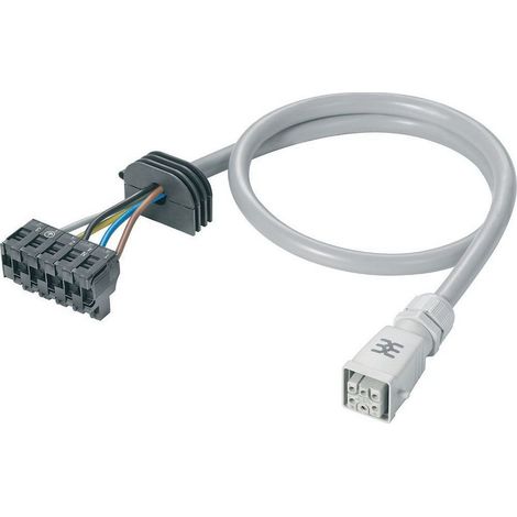 Eaton Energie-Adapterleitung Rapid Link RA-C4-PPB/C3-1M5, 1,5m 380-480V 6,6A, Grau