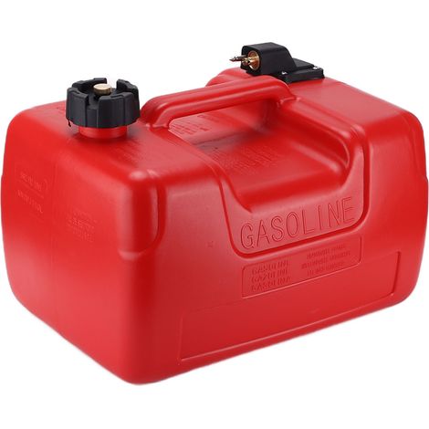 12-Liter-tragbarer Kraftstofftank für Außenbordmotoren, leicht und sofort einsatzbereit (1/5)