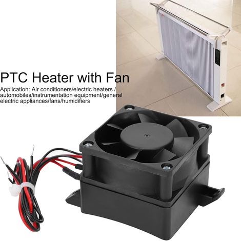 Heizung 220V 300W PTC-Lufterhitzer Elektrischer Keramikheizer mit Lüfter (1/4)