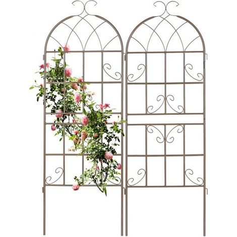 Trellis 150 cm set of 2 brown (1/5)