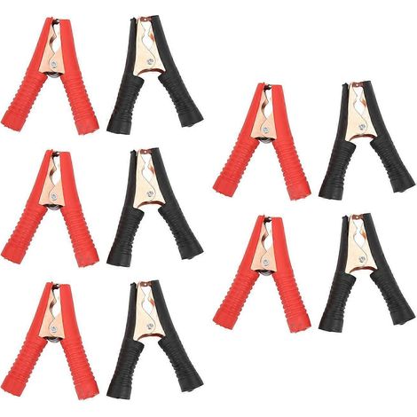 Jeux de bornes de connexion pour convertisseur de puissance, bornes de test 100 A, noir et rouge, pour batteries de voiture et de camion
