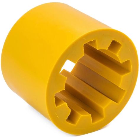 Coupleur PR208FS, compatible avec les parties flexibles des pompes à vide J/B Industries, coupleur d'entraînement de pompe à vide. (1/3)