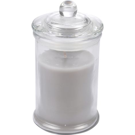 Bougie bocal en verre senteur Musc (1/3)