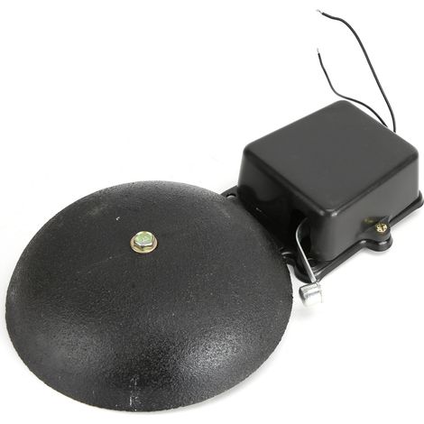 Sonnette électrique multifonctionnelle de 20 cm (8 pouces) pour alarme incendie, idéale pour les écoles, les usines et les bureaux (220 V). (1/5)