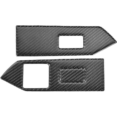 3 pièces garniture de panneau lève-vitre en fibre de carbone pour Ford Mustang 2009-2013 (1/5)