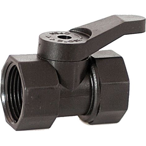 RACCORDO PER TUBO IN POLIETILENE MINI VALVOLA FEMMINA/FEMMINA mis. 3/4x3/4 50 PZ