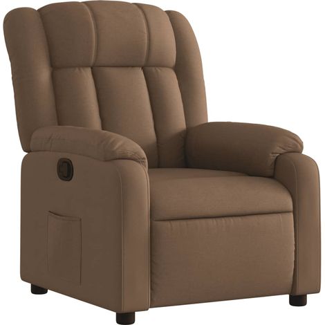 Maison Exclusive - Relaxsessel Braun Stoff
