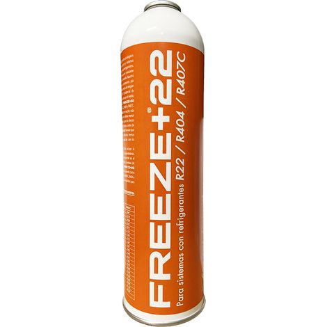 Refrigerante Orgánico 400g  Sustituto R22 R404 R407C  Equivale a 1kg de Gas  Alta Eficiencia y Ahorro Energético