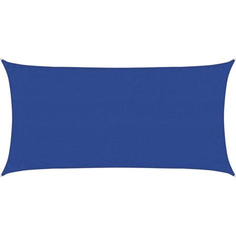 Maison Exclusive - Sonnensegel 160 g/m² Rechteckig Blau 3x6 m HDP