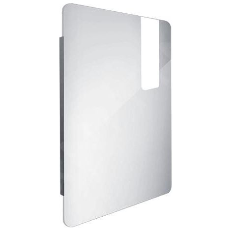 Nimco Miroirs - Miroir avec éclairage LED, 600x800 mm, aluminium ZP 25002 (1/5)