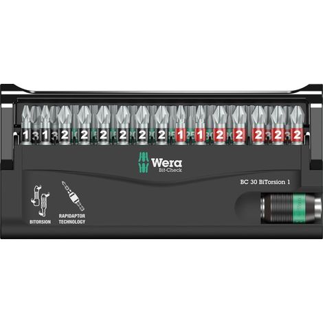 WERA Bit-Set Bit-Check 30 BiTorsion 1