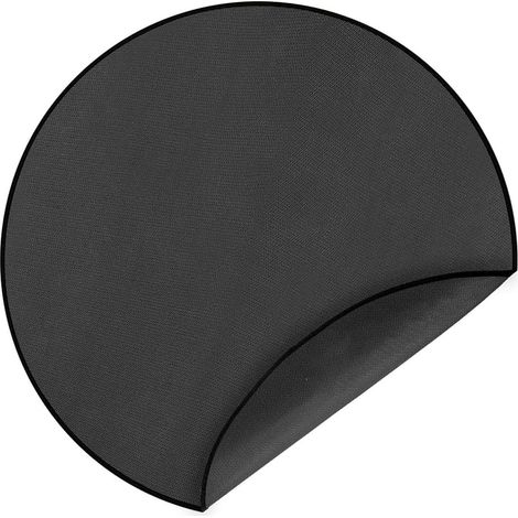 Tapis de protection sous le gril pour extérieur double face, épais et intérieur, résistant à l'huile, imperméable, protection de barbecue pour terrasses et terrasses (61 cm) (1/5)