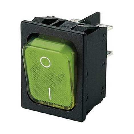 Marquardt 1835.3105 Interruttore a bilanciere 1835.3105 250 V/AC 6 A 2 x Off / On IP40 Permanente 1 pz.
