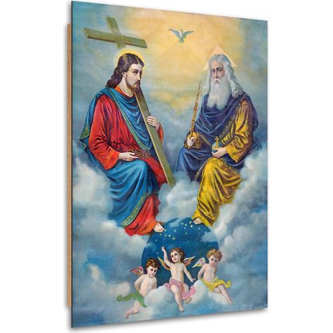Quadro deco panel, Santissima Trinità  - 70x100 (1/5)