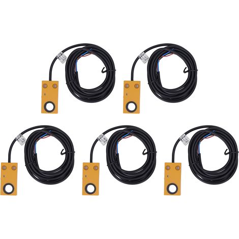 5PCS Capteur de Proximité Sans Contact 2 Fils Normalement Ouvert Interrupteur de Distance 6-30VDC 100mA (1/5)