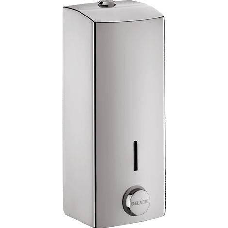 Delabie Distributeur de savon liquide 1 l Acier inoxydable 1.4301 satiné (1/3)