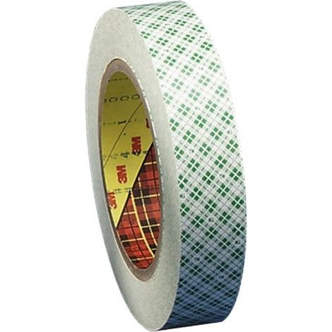 3M Nastro Biadesivo con Supporto di Carta Tessuto Non Tessuto, 410 m, 25 mm X 33 m, 0.15 mm, Bianco, 1 Rotolo
