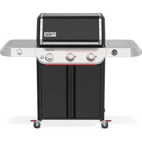 Weber Genesis E-335 Gasgrill 156 x 77,5 cm mit 3 Edelstahlbrennern und Sear Zone
