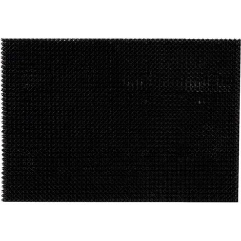 Siena Garden – Paillasson Tropic motif gazon – Plastique noir, 60 x 40 cm (1/5)