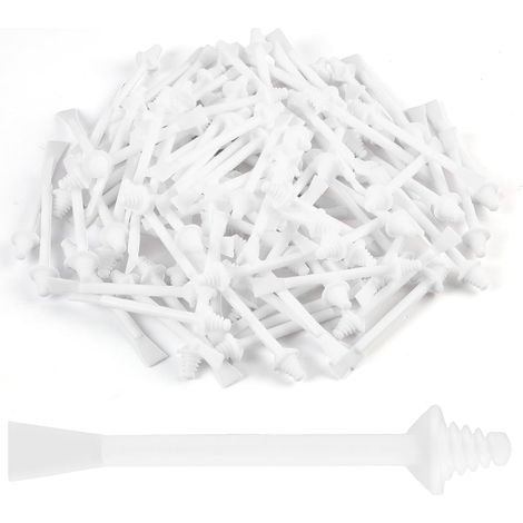 Lot de 100 Applicateurs de Cire Jetables, Épilation Indolore pour Nez et Visage, Conception à Double Tête, Matériaux de Qualité, Faciles à Utiliser et à Transporter, Parfait pour Homme et Femme (1/5)