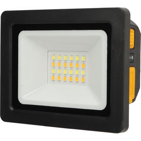 Lampe de chantier LED 24 LED avec crochet, 7 modes, projecteur portable, lampe de camping, lampe de mine (1/5)