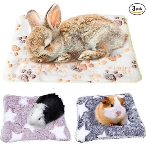Rug Rabbit Hut Rabbit House Guinea Pig for Small Animals Guinea Pig Home Accessory for Kittens, Rabbits, Squirrels, Guinea Pigs (1/5)