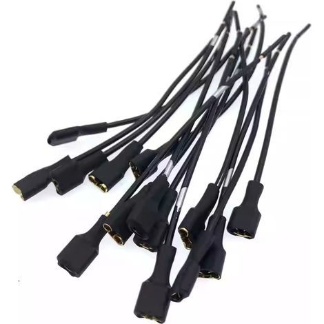 Connecteur universel en cuivre pur pour klaxon automobile, fiche de câblage automobile, fil de connexion pour bornier (1/4)