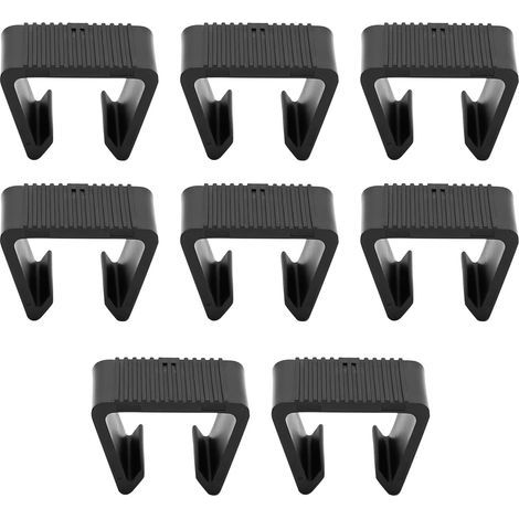 Set di 8 clip per mobili in rattan, clip per sedie in vimini, clip per mobili da esterno, clip per divani da patio, connettore a segmento di collegamento (1/5)