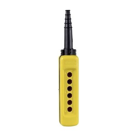 Pulsantiera pensile vuota XAC-A - 6 fori verticali - XACA06 (1/2)